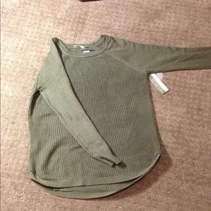 RD style Rowca Crew Neck Sweater Olive XL